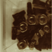 Sickle Hardware Kit 60deg x 9/16in CTSK 25pc
