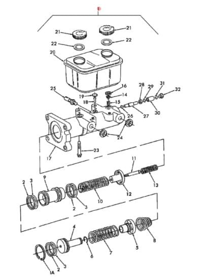 86559604 Master Cylinder