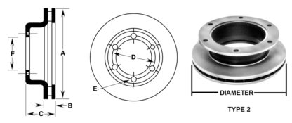 23123574 Brake Rotor Rear