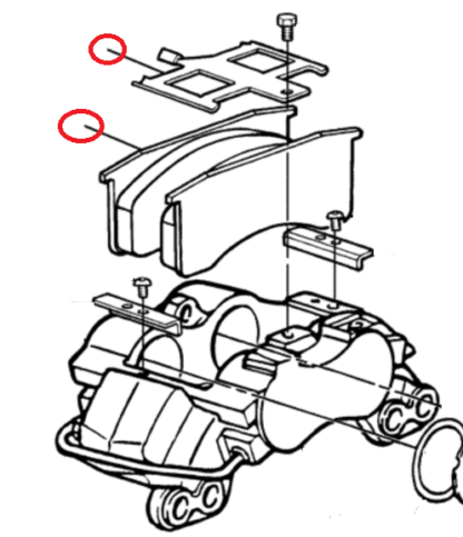 87037804 Disc Brake Lining