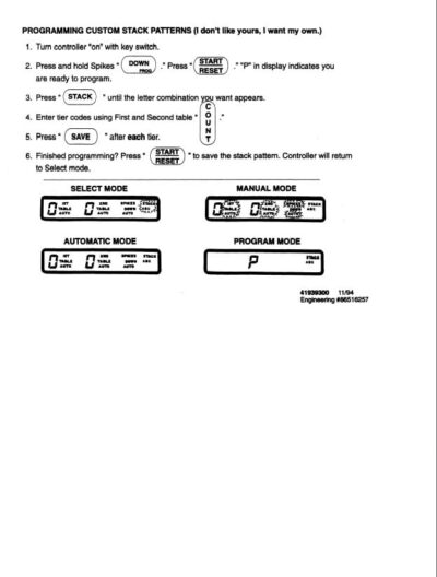 1085 1095 Programming Custom Stack Patterns | Emerson Ag and Industrial