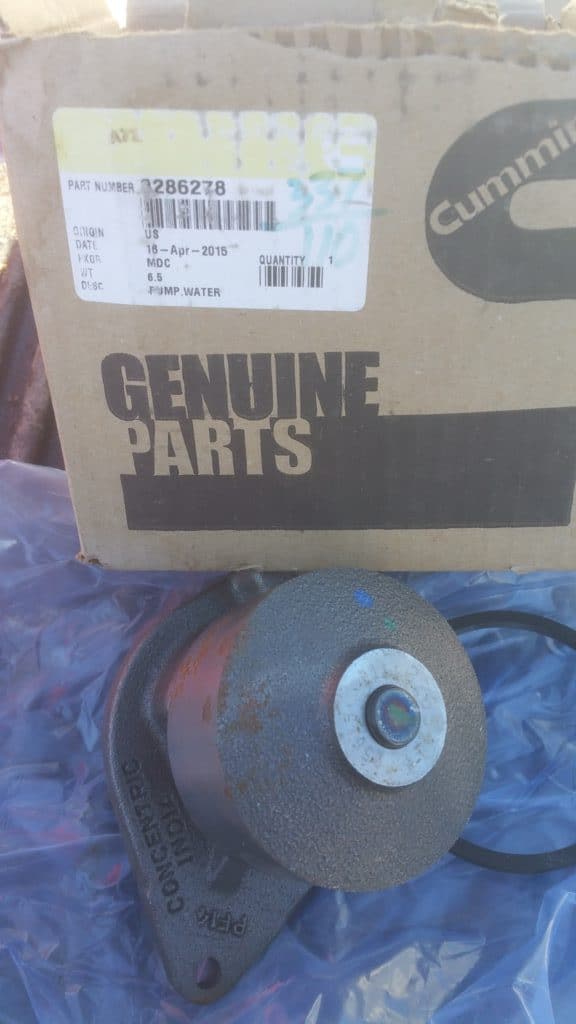 3286278 CUMMINS WATER PUMP KIT - EmersonAG.com