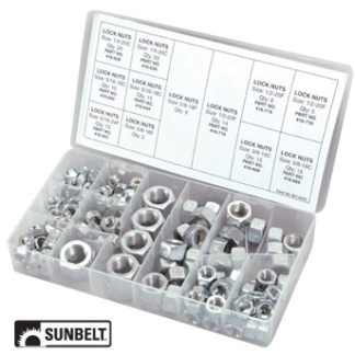 B1AC213 Locknut Assortment (150 pieces)