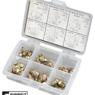 B1LX4825 Lumax Economy SAE Grease Fitting Assortment (30 pieces)