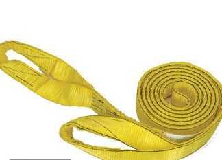 PRO GRIP Tow Strap 20' x 2" with Loops Nylon