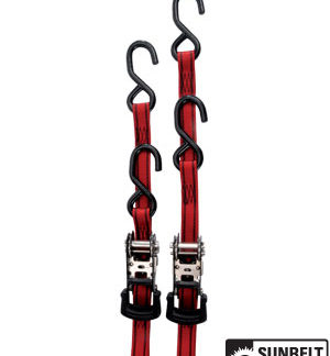 PRO GRIP Ratchet Tie Down Standard Duty 6' x 1" Flex Grip Handle (2 per pack)