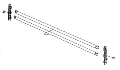 Upper Conveyor Chain Set