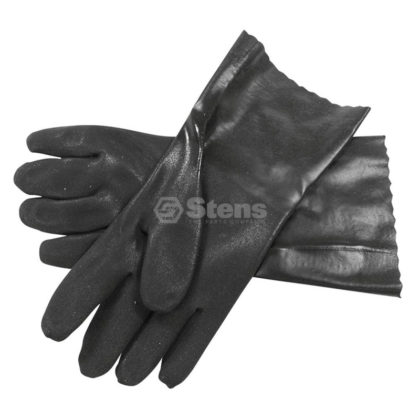 Glove Black PVC