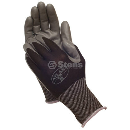 Glove Black foam nitrile palm