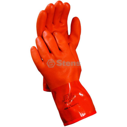 Glove PVC coated & fleece-lined