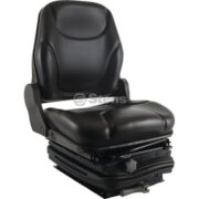 High Back with Head Rest Driver Seat Black Vinyl
