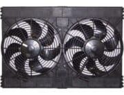 12" Condenser Fan, Curved, Dual HP Fan, 3168 CFM