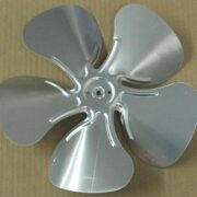 12" Aluminum 5 Blade CW Fan Blade 5/16" Bore
