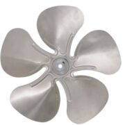 12" Aluminum 5 Blade CCW Fan Blade 5/16" Bore