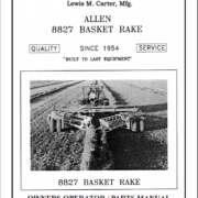 8827 Basket Rake Allen Farm Equipment