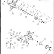 Allen Hub & Star 8827 Basket Rake